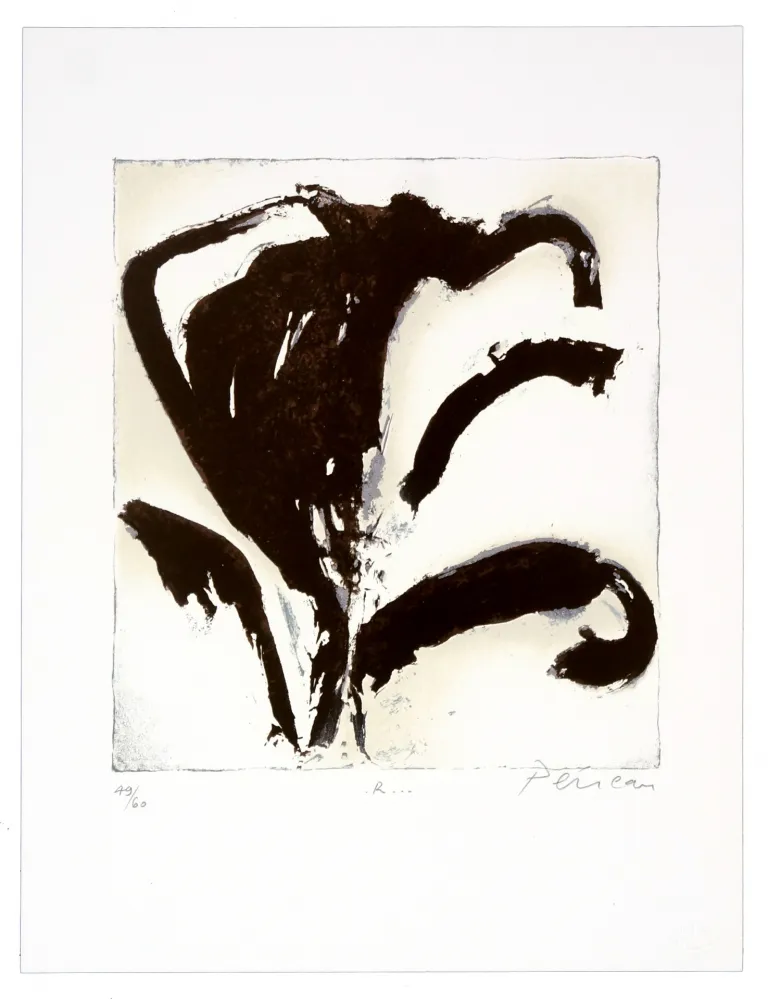 リトグラフ Péneau - R