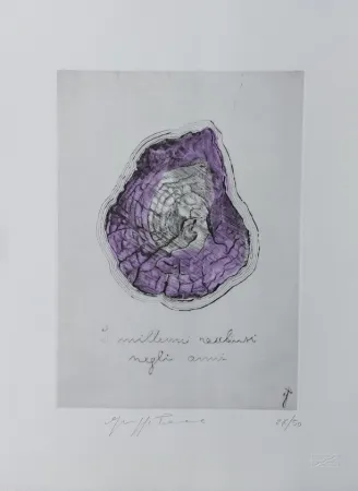 デジタル版画 Penone - Coupe trtronc d arbre 