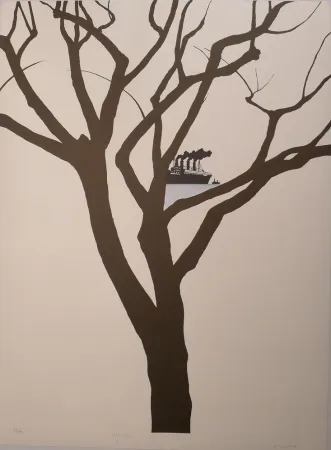 リトグラフ Perejaume - Barcelona83