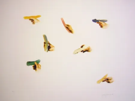 リトグラフ Perejaume - Expo 92