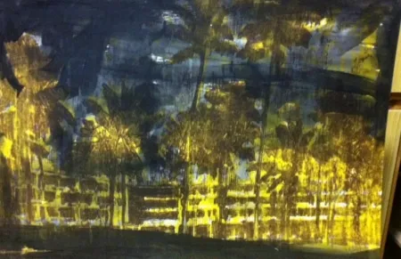 リトグラフ Perez - Dorado Hilton, Puerto Rico