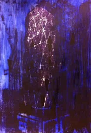 リトグラフ Perez  - Hearst Tower, New York