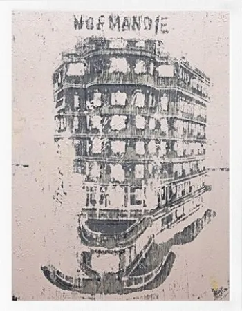 デジタル版画 Perez - Normandie (pink)