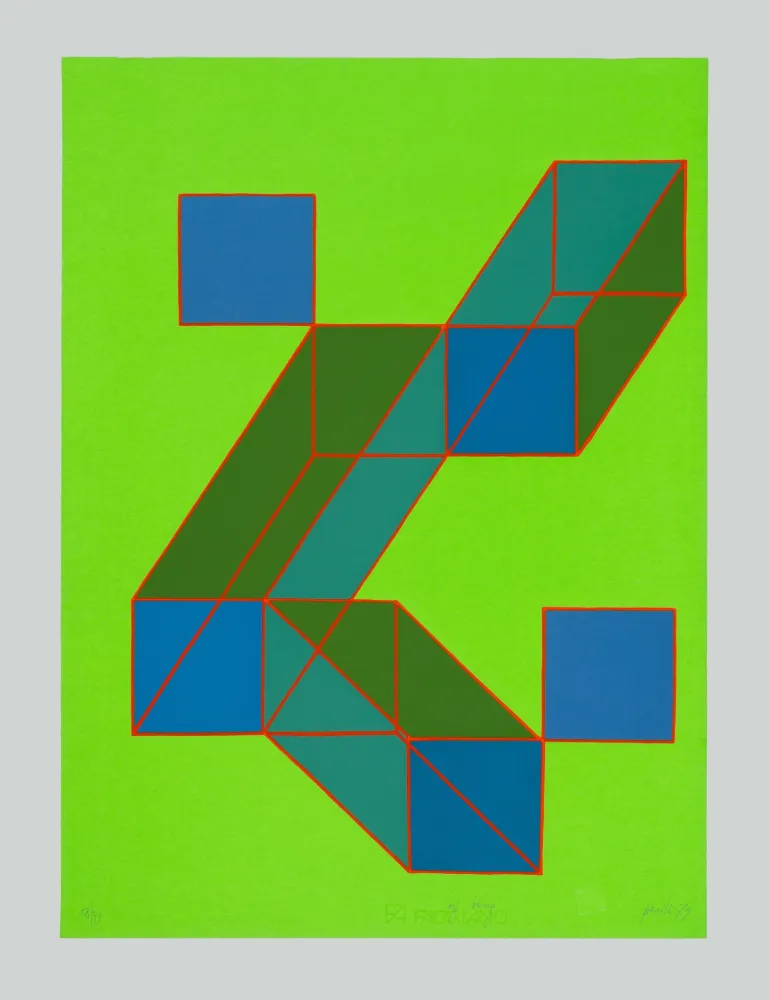 シルクスクリーン Perilli - Big bang