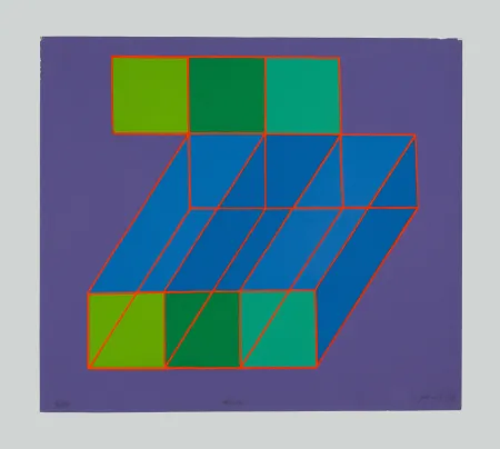 シルクスクリーン Perilli - Dance