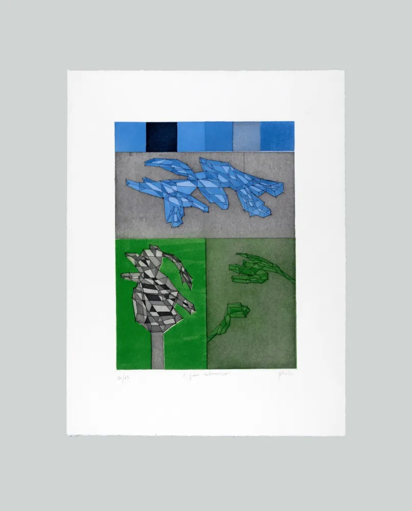 エッチングと　アクチアント Perilli - Il gran Calmucco