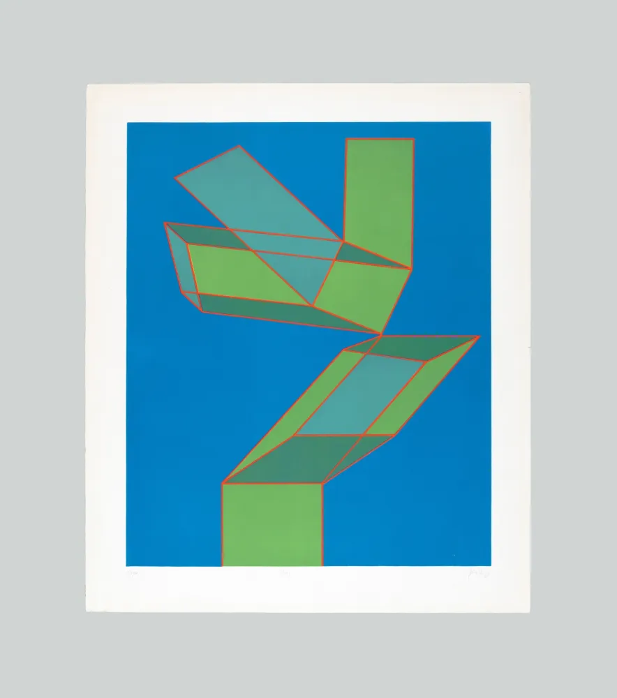 リトグラフ Perilli - Plus