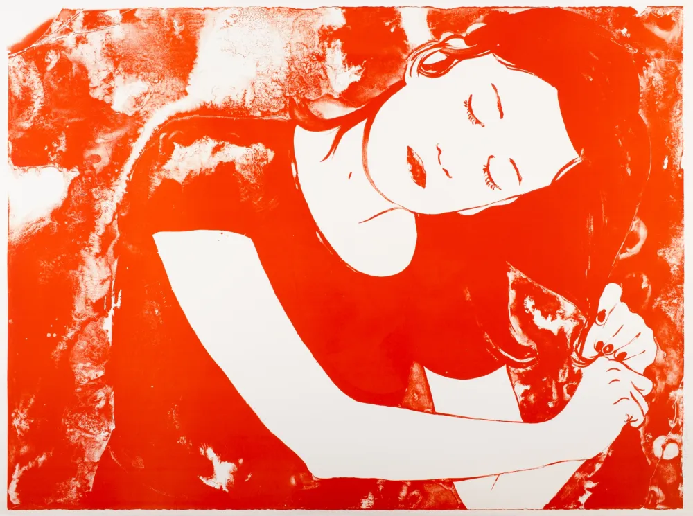 リトグラフ Pétrovitch - Se Coiffer