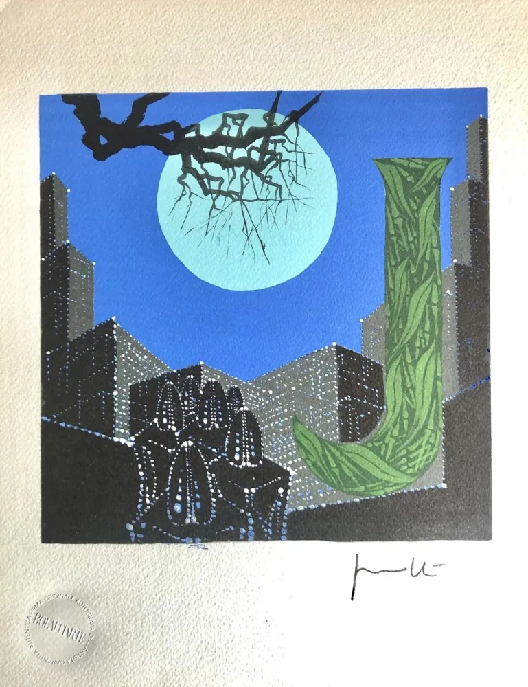 リトグラフ Peverelli - Letter 