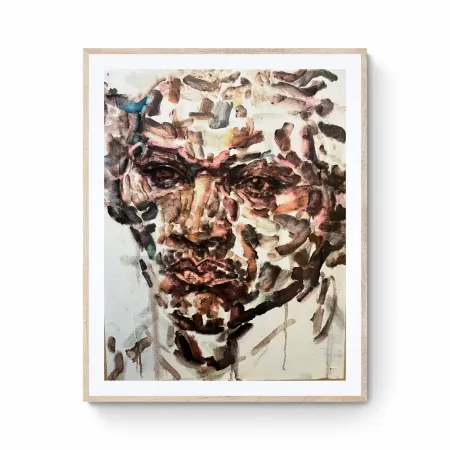 シルクスクリーン Peyton - Frederick Douglass 