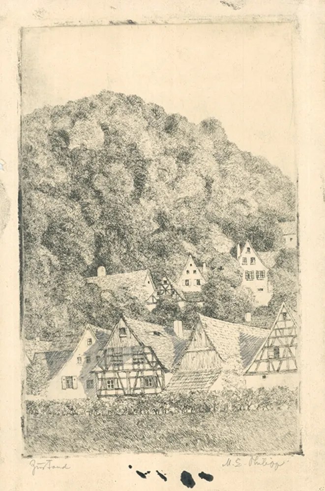 彫版 Philipp - Fränk.  Dorf Eggloffstein