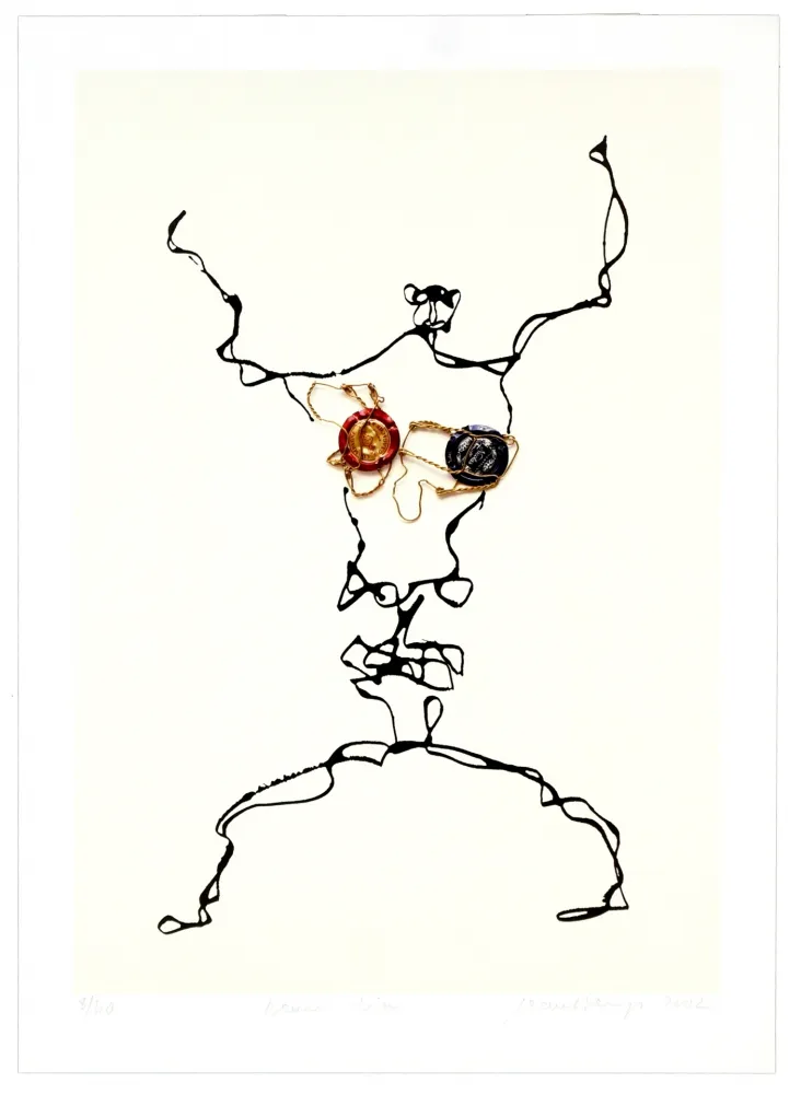 リトグラフ Phillipe - Demi-dieu