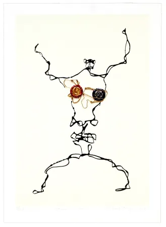 リトグラフ Phillipe - Demi-dieu