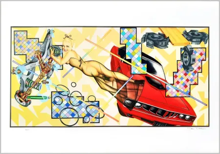 シルクスクリーン Phillips - Art-O-Matic Cudacutie