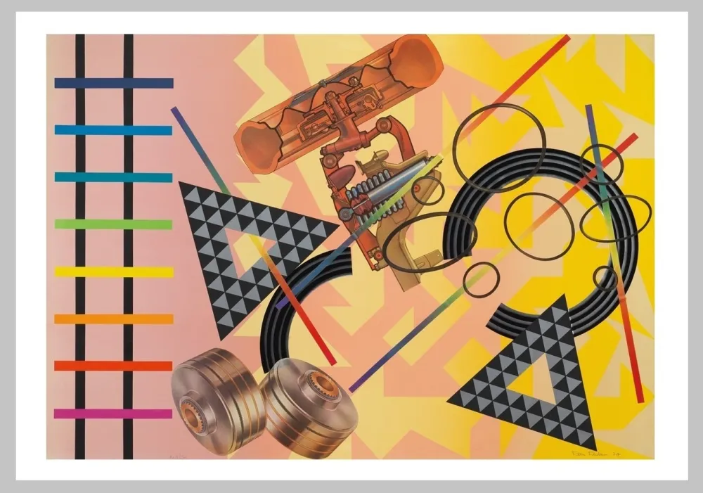 シルクスクリーン Phillips - Composition