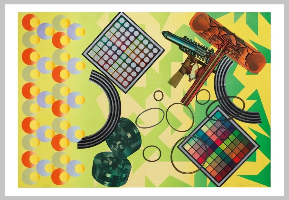 シルクスクリーン Phillips - Composition