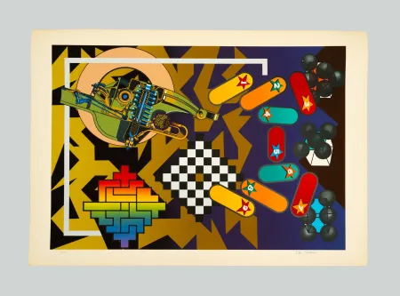 シルクスクリーン Phillips - Composition n.6