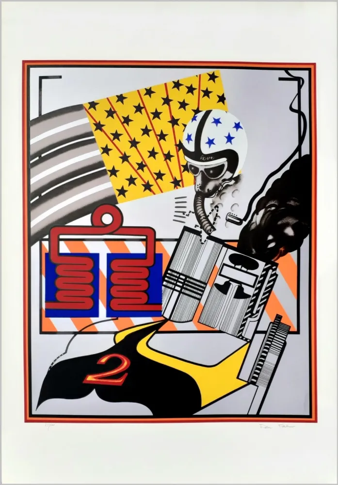 シルクスクリーン Phillips - Custom painting no.6