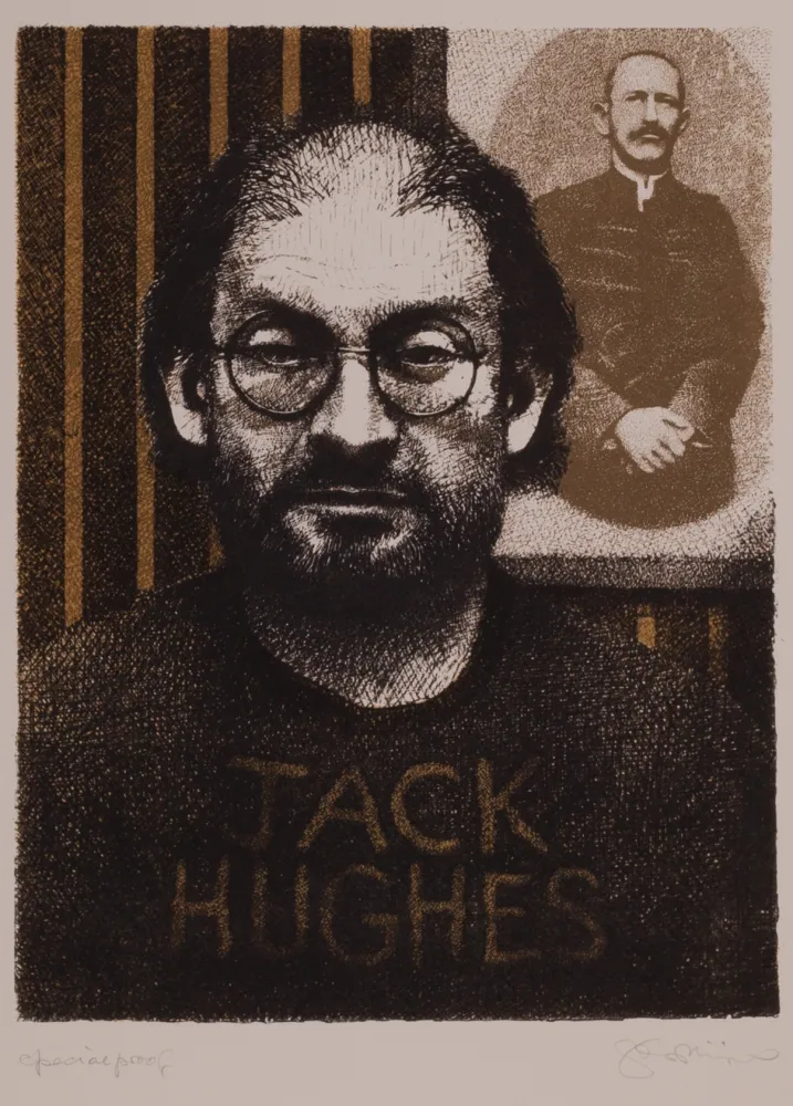 リトグラフ Phillips - Salman Rushdie as DIY Zola