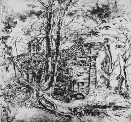 エッチング Piacesi - Abbandono