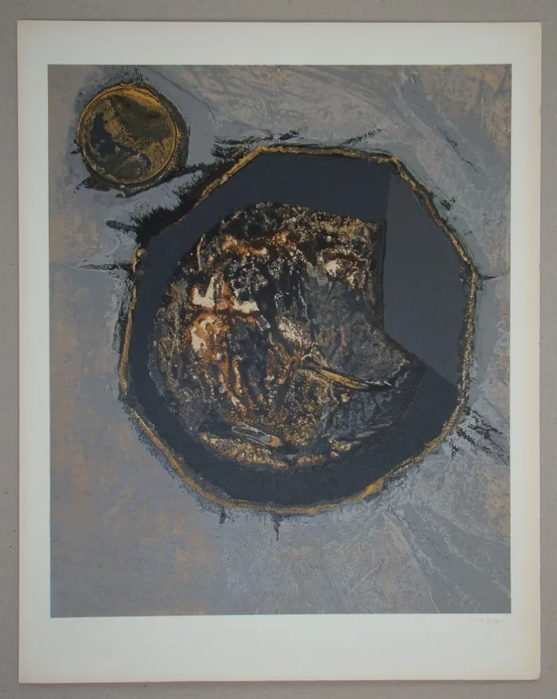 シルクスクリーン Piaubert - Composition II. - 1964