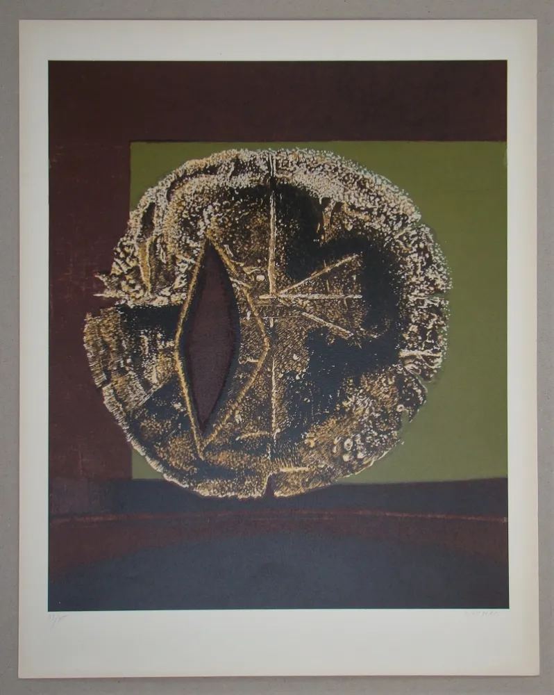 シルクスクリーン Piaubert - Composition III. - 1964