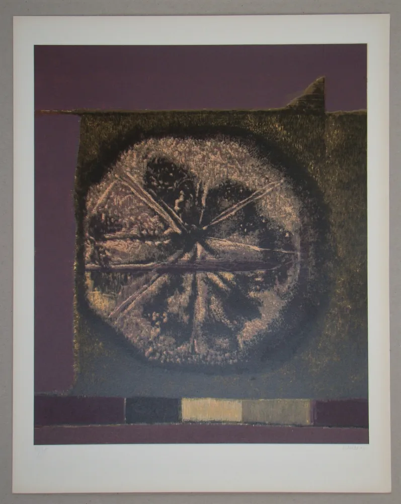 シルクスクリーン Piaubert - Composition VII.-1964