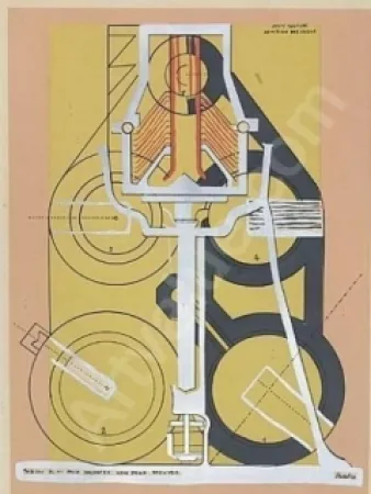 ステンシル Picabia - Petite solitude au milieu des soleils