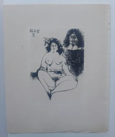 アクチアント Picasso - 21 Jun 1968 II - La Celestina - La Célestine