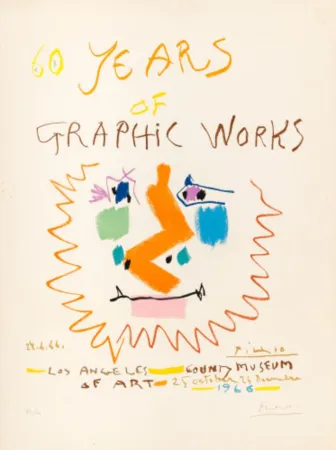 リトグラフ Picasso - 60 Years of Graphic Works
