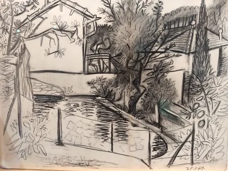 挿絵入り本 Picasso - À Vallauris