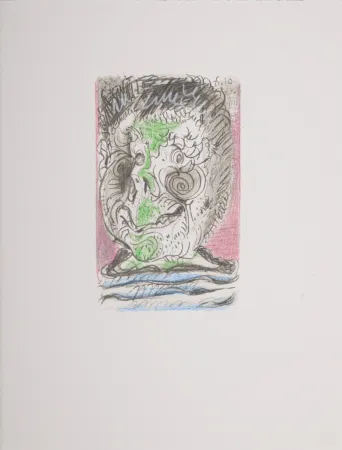 リトグラフ Picasso (After) - Le Goût du Bonheur (D), 1970