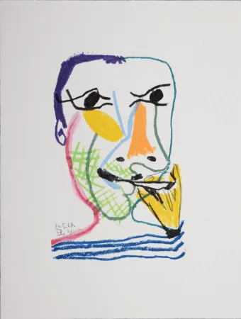 リトグラフ Picasso (After) - Le Goût du Bonheur (K), 1970