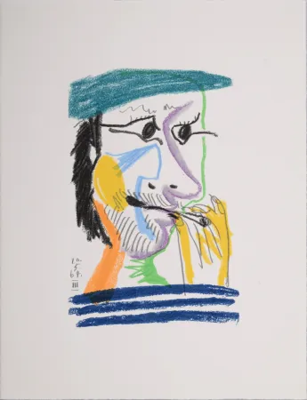 リトグラフ Picasso (After) - Le Goût du Bonheur (M), 1970
