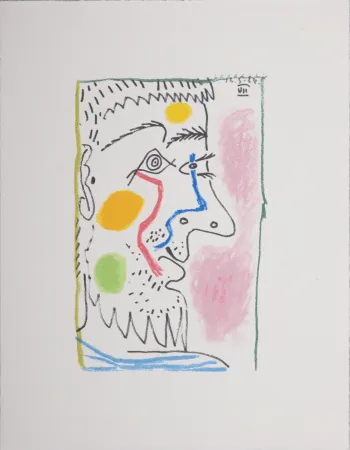 リトグラフ Picasso (After) - Le Goût du Bonheur (O), 1970