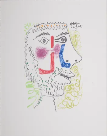 リトグラフ Picasso (After) - Le Goût du Bonheur (V), 1970