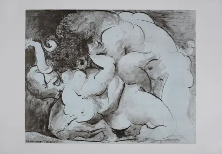 リトグラフ Picasso (After) - Minautore, 1946