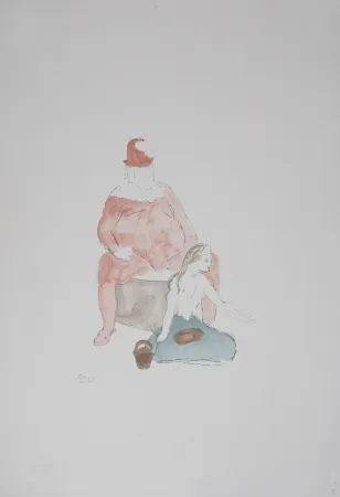 リトグラフ Picasso (After) - Saltimbanque, 1946