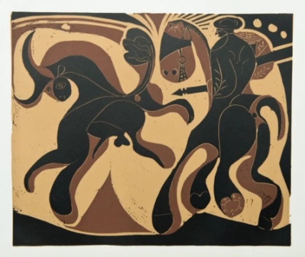 彫版 Picasso - Après la Pique