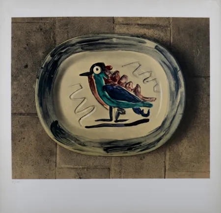 リトグラフ Picasso - Céramique, 1967 - Proof before the text