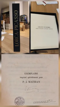 挿絵入り本 Picasso - Chant funèbre pour Ignacio Sánchez Mejías 