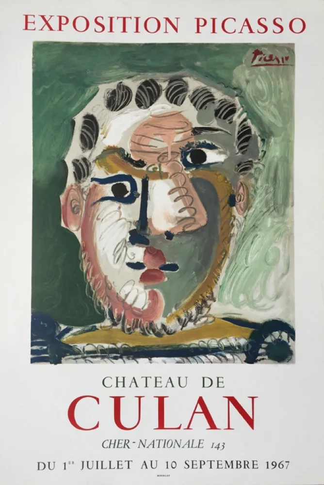 リトグラフ Picasso - Chateau de Culan