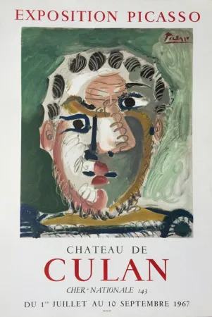 リトグラフ Picasso - Chateau de Culan