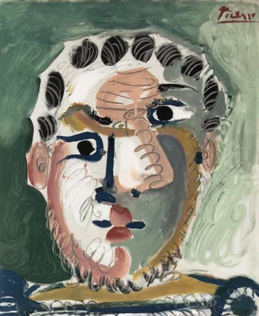 リトグラフ Picasso -  Chateau de Culan