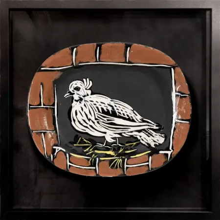 セラミック Picasso - 'COLOMBE MATE' 1948