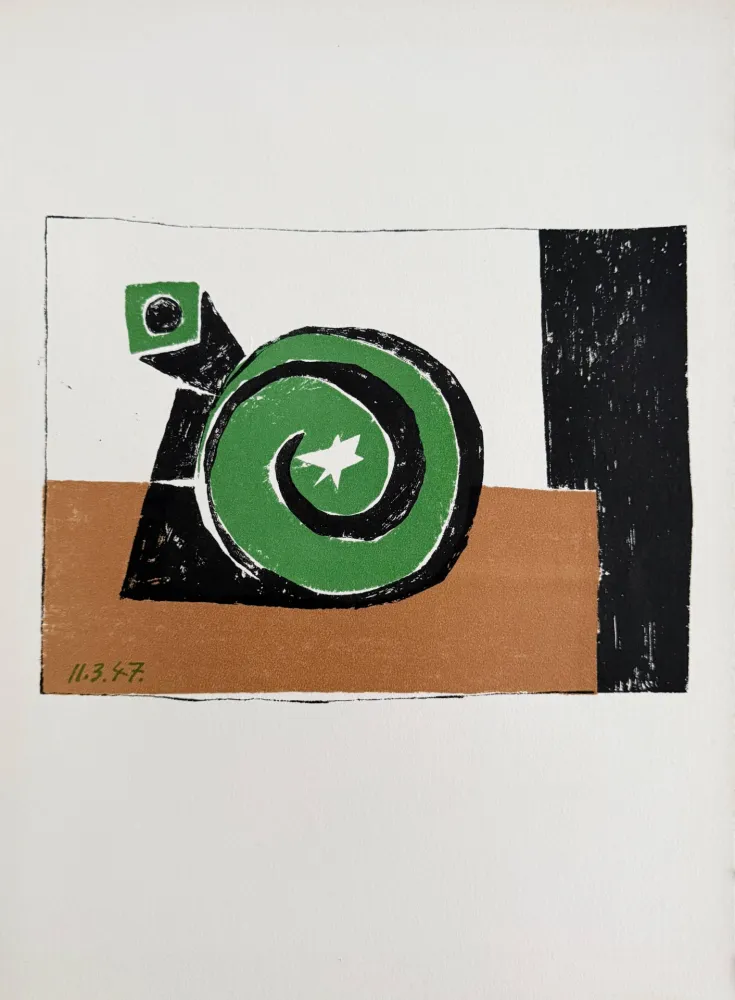 リトグラフ Picasso - Composition