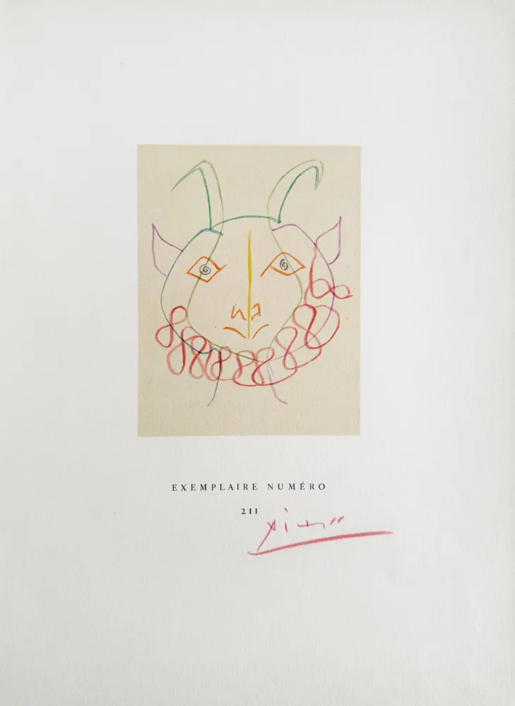 リトグラフ Picasso - Dans L'Atelier de Picasso