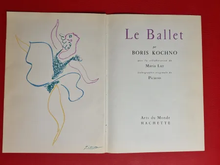 リトグラフ Picasso - Danseuse/Ballerina 1954