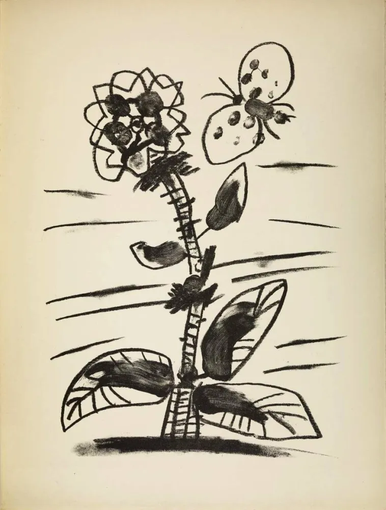 リトグラフ Picasso - De mémoir d'homme, Planche IV