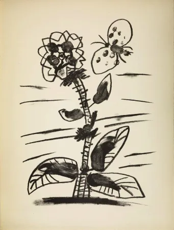 リトグラフ Picasso - De mémoir d'homme, Planche IV